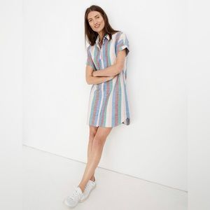 MADEWELL Central Shirtdress in Flagstaff Stripe